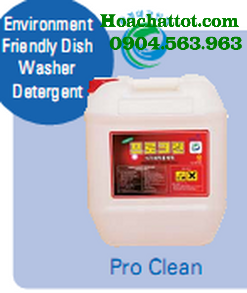 Environment Friendly dish washer Detergent Pro Clean